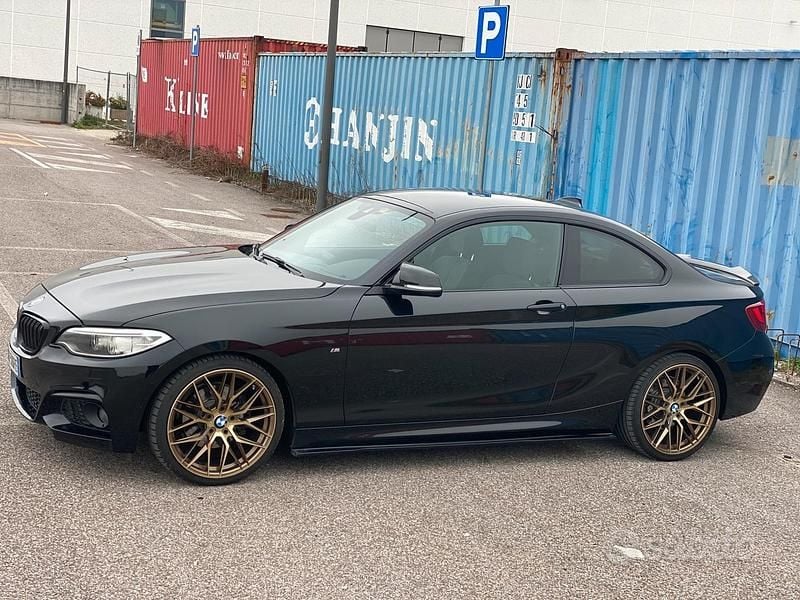 Usata BMW 225 M Sport 218 CV (160 kW) 2014 Nero Coupé