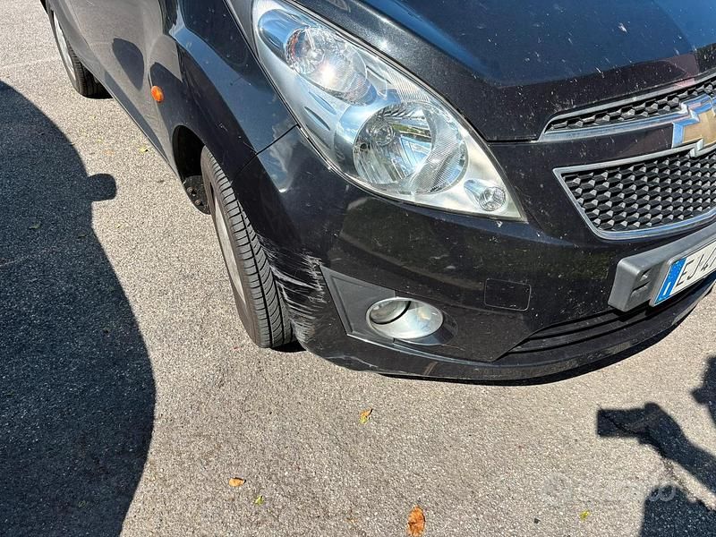 Usata Chevrolet Spark 68 CV (50 kW) 2011 Nero Utilitaria