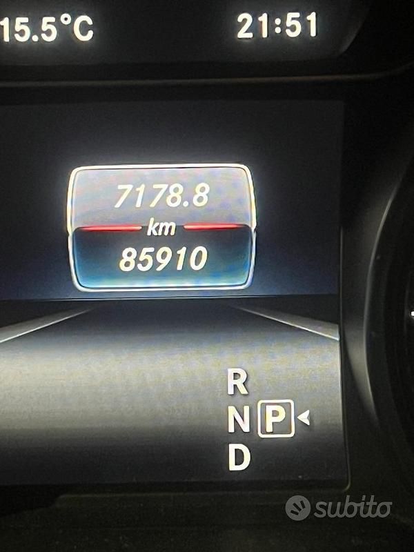 Usata Mercedes A180 AMG 2016 Bianco Berlina