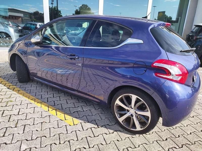 Usata Peugeot 208 Allure 115 CV (84 kW) 2012 Blu/azzurro Utilitaria