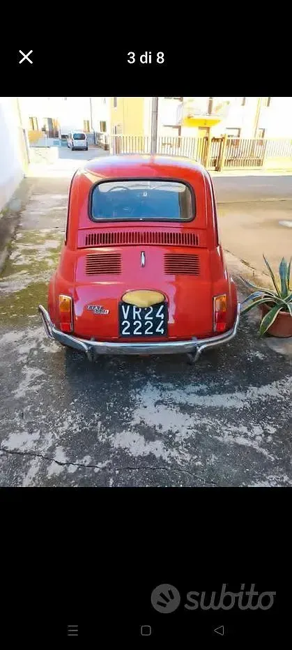 Usata Fiat 500 1970 Utilitaria