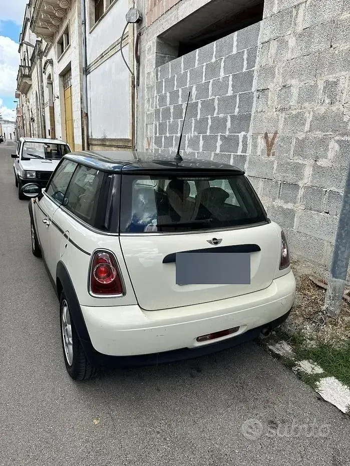 Usata Mini Cooper 116 CV (85 kW) 2013 Bianco Utilitaria