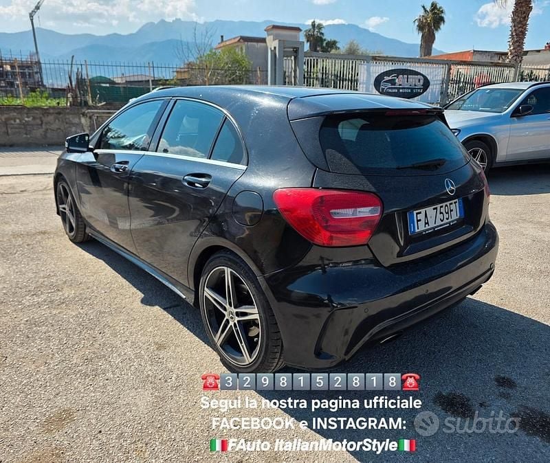 Usata Mercedes A200 Edition 136 CV (100 kW) 2015 Nero Berlina