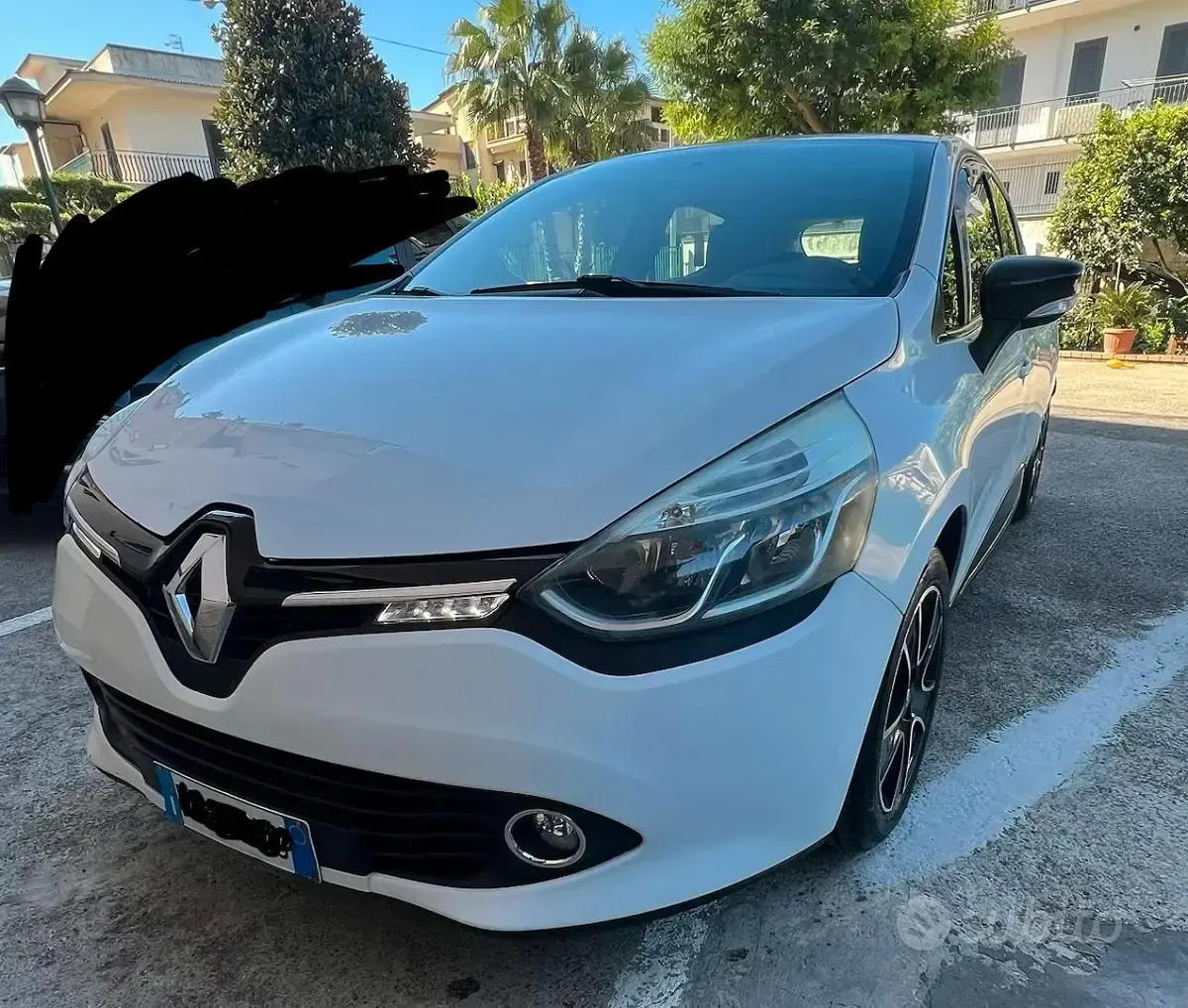 Usata Renault Clio 90 CV (66 kW) 2015 Bianco Berlina