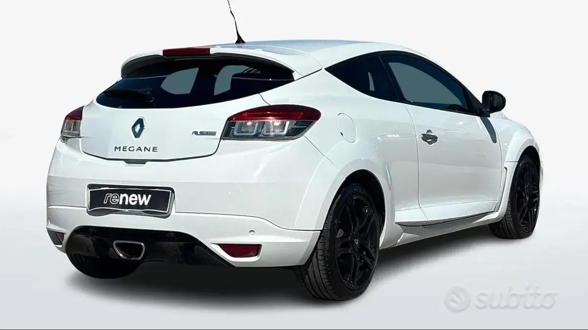 Usata Renault Mégane Coupé R.S. 250 CV (183 kW) 2010 Bianco Coupé