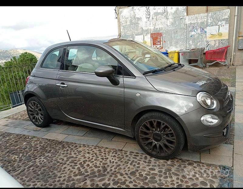 Usata Fiat 500 Lounge 69 CV (50 kW) 2019 Grigio Utilitaria