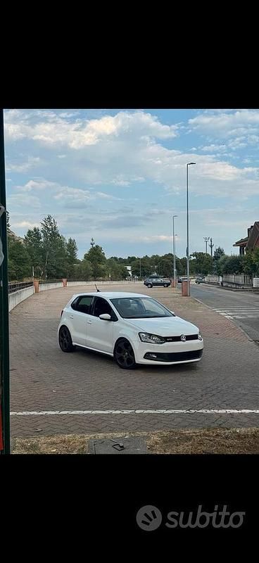 Usata VW Polo GTI 179 CV (131 kW) 2011 Bianco Berlina