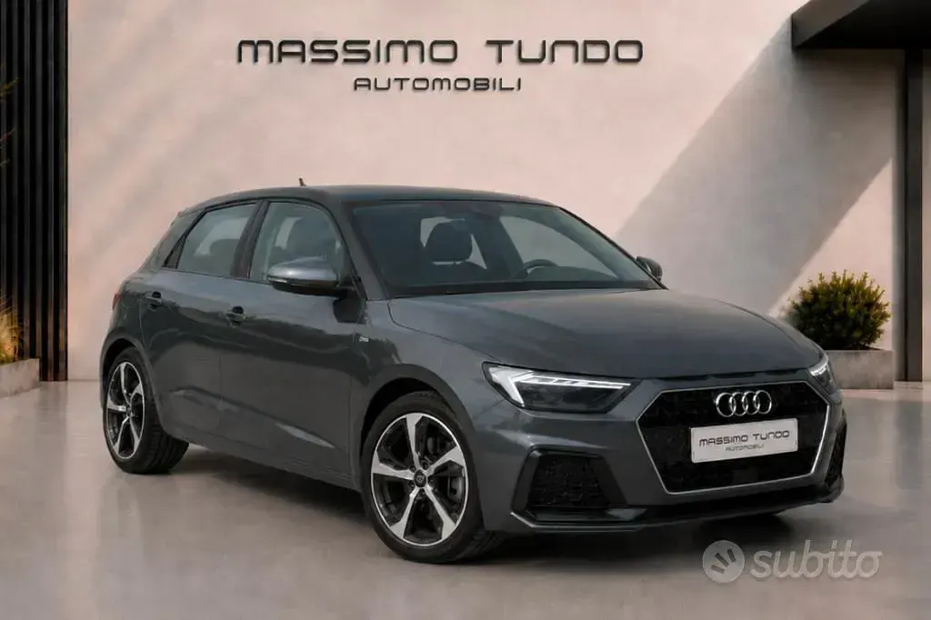 Usata Audi A1 Advanced 95 CV (69 kW) 2019 Grigio SUV