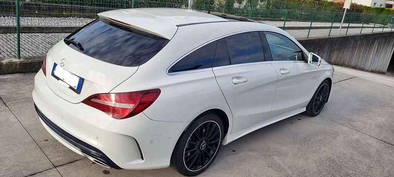 Usata Mercedes CLA220 Shooting Brake Premium 177 CV (130 kW) 2017 Bianco Station wagon