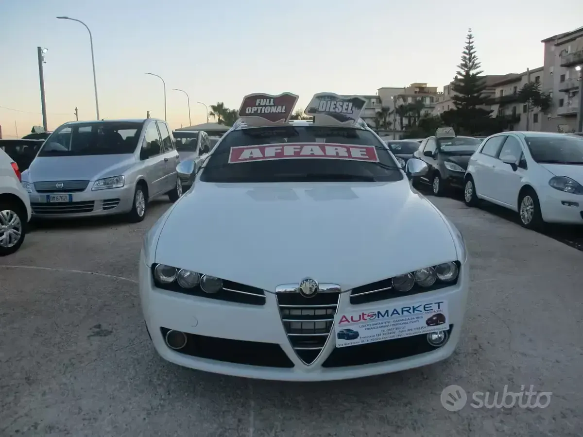 Usata Alfa Romeo 159 136 CV (100 kW) 2011 Bianco Station wagon