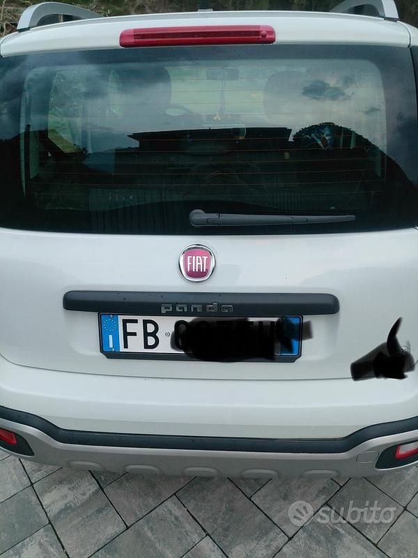 Usata Fiat Panda Cross Cross 95 CV (69 kW) 2015 Bianco Utilitaria