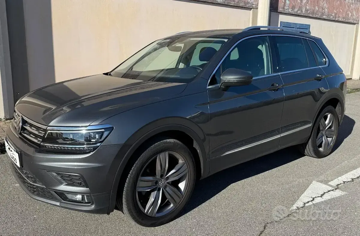 Usata VW Tiguan Advance 150 CV (110 kW) 2019 Grigio SUV