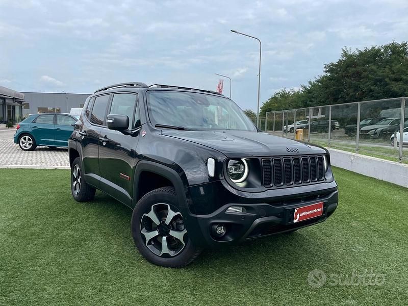 Nero Usata 2020 Jeep Renegade Trailhawk SUV | 25.000 € (Cara) - Immagine 1/4