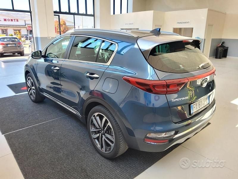 Usata Kia Sportage 136 CV (100 kW) 2019 Blu SUV