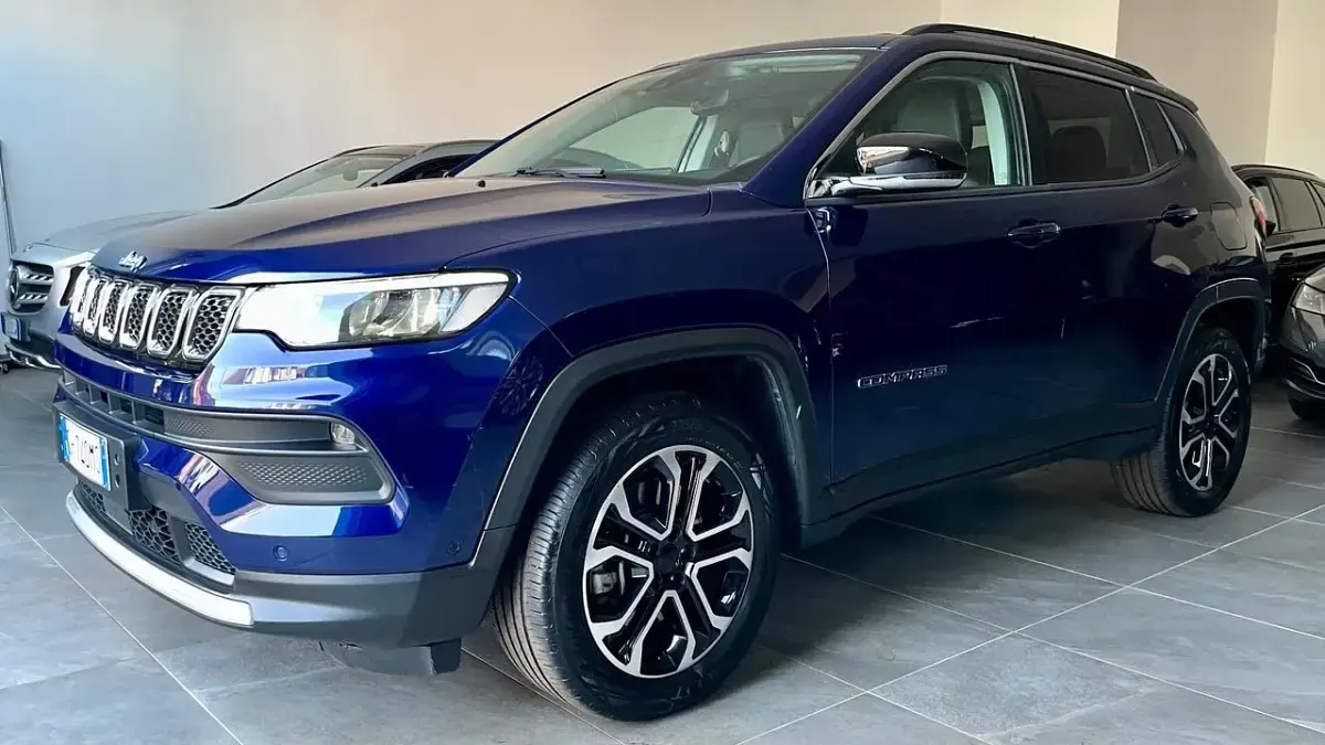 Usata Jeep Compass Limited 131 CV (96 kW) 2021 Blu SUV