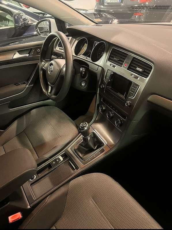 Usata VW Golf VII Trendline 105 CV (77 kW) 2013 Bianco Berlina