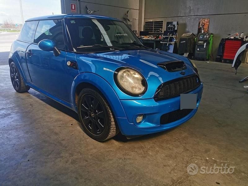 Usata Mini Cooper S 2008 Blu Utilitaria