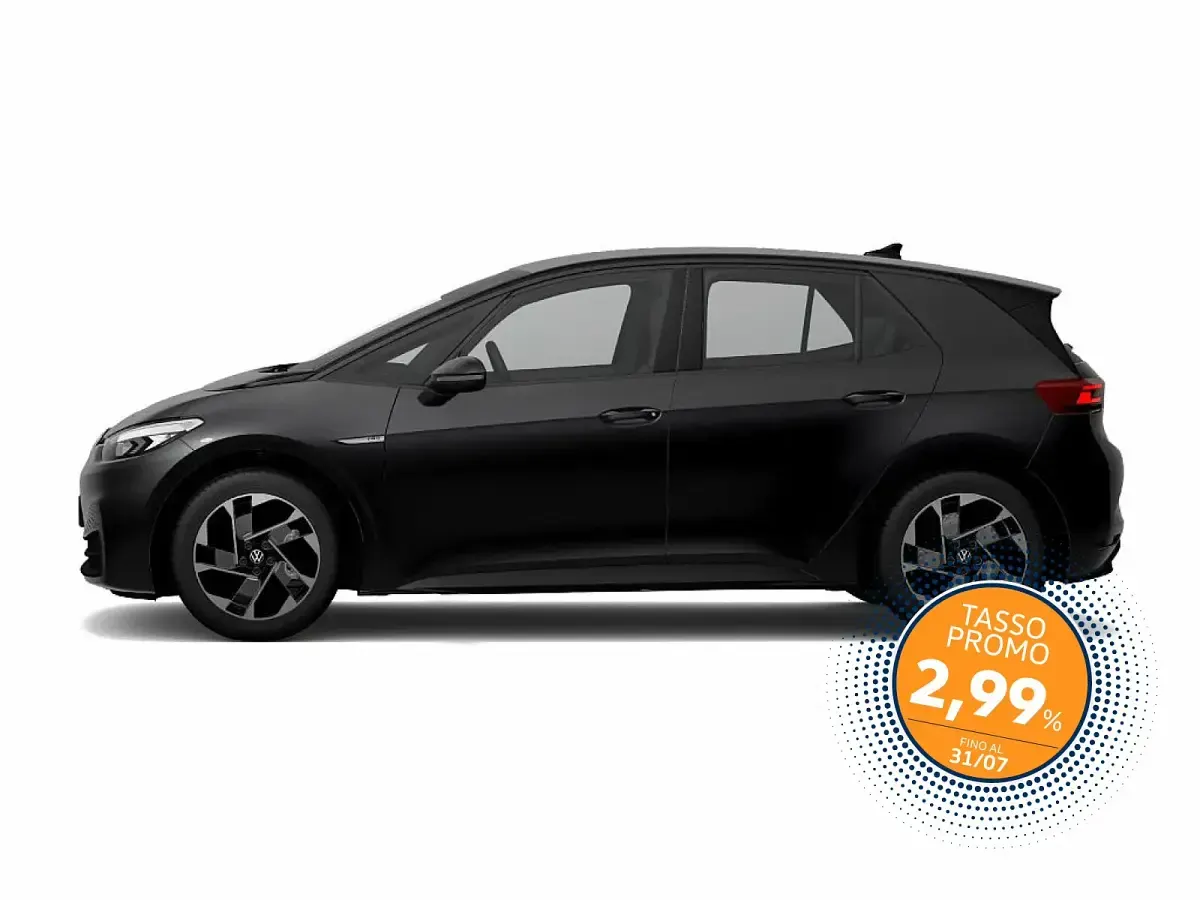 Usata VW ID.3 Pro Performance 69 kW (95 CV) 2023 Nero Utilitaria