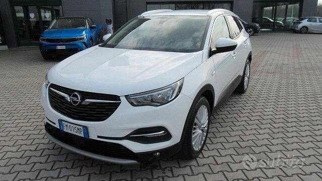 Usata Opel Grandland X 120 CV (88 kW) 2018 Bianco SUV
