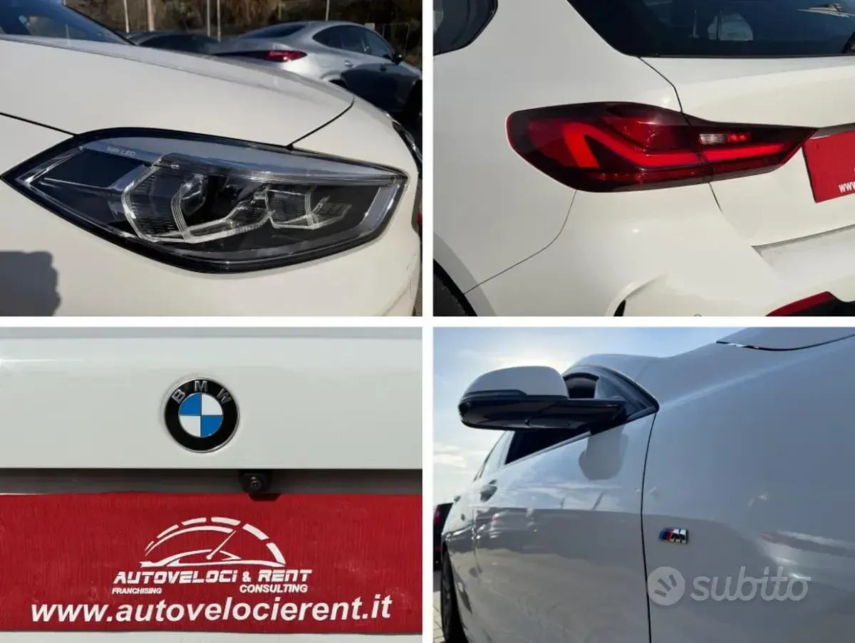 Usata BMW 118 M Sport 136 CV (100 kW) 2020 Bianco Utilitaria