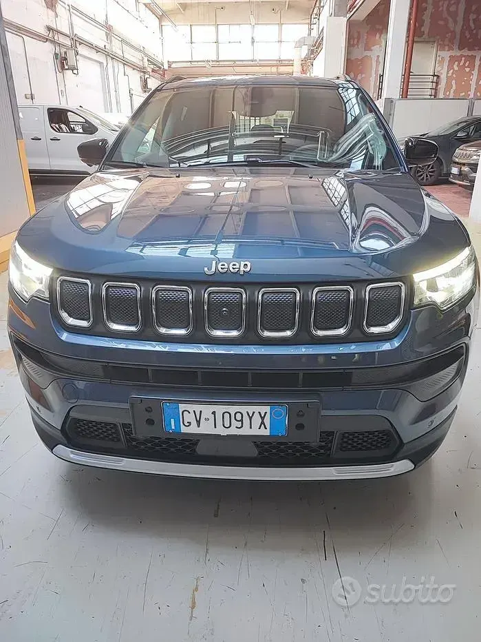 Usata Jeep Compass 131 CV (96 kW) 2024 Blu SUV