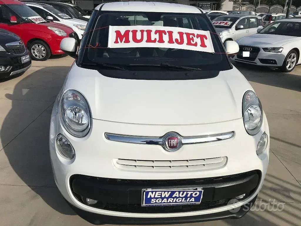 Usata Fiat 500L Pop Star 95 CV (69 kW) 2017 Bianco Monovolume