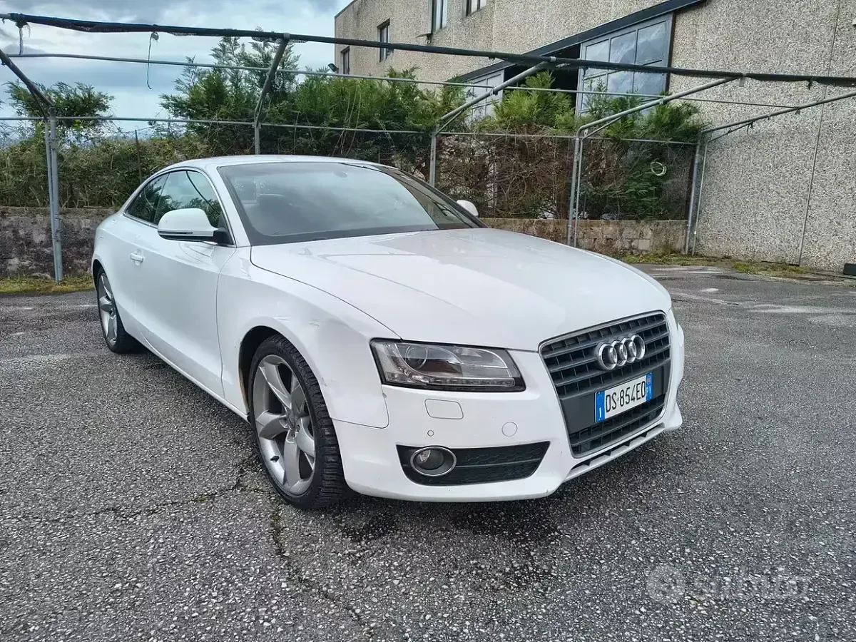Usata Audi A5 Ambition 190 CV (139 kW) 2008 Bianco Coupé
