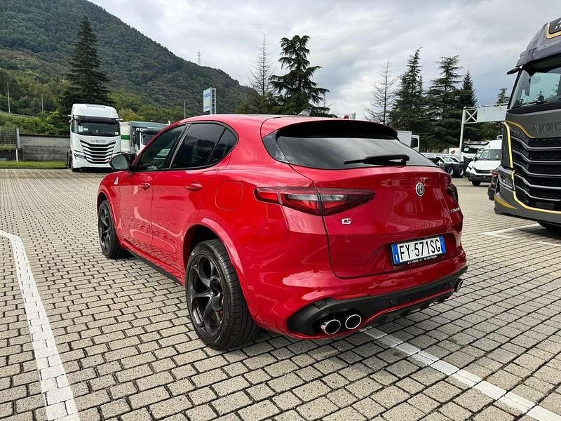 Usata Alfa Romeo Stelvio Quadrifoglio 510 CV (375 kW) 2019 Rosso SUV
