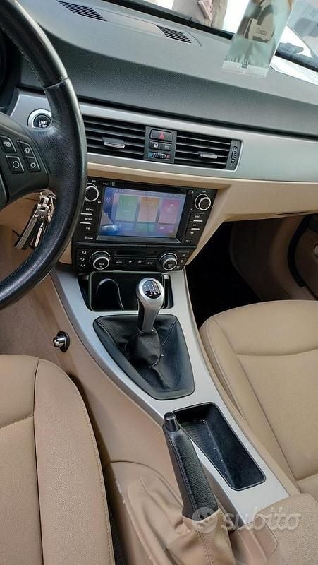 Usata BMW 320 2007 Nero Station wagon