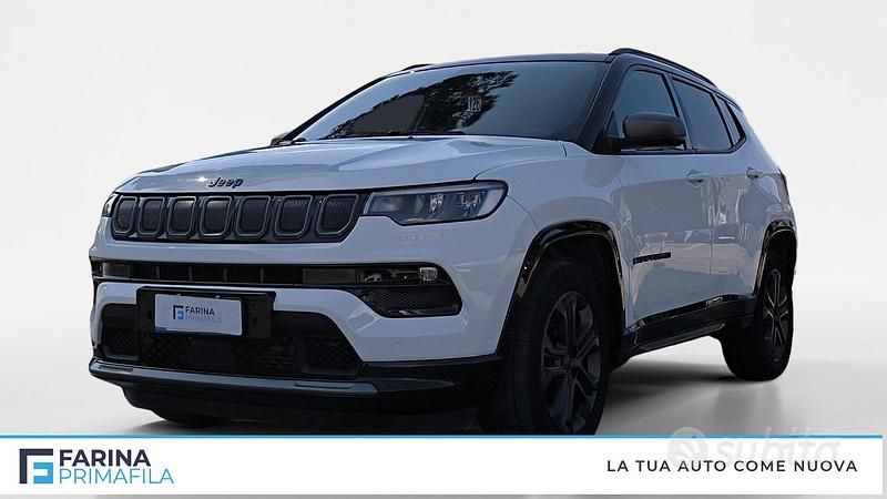 Usata Jeep Compass 131 CV (96 kW) 2021 Bianco tetto nero SUV