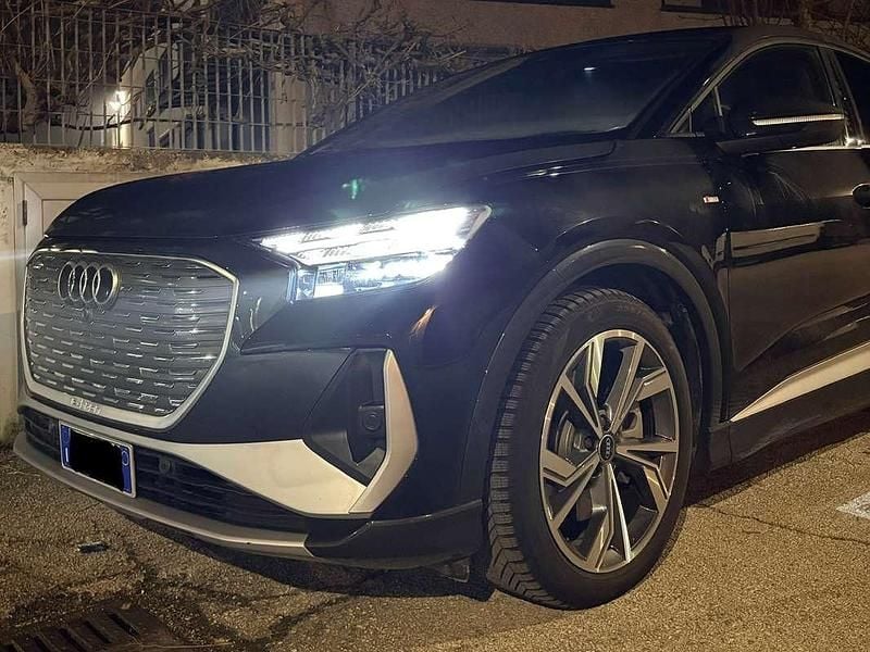 Usado Audi Q4 Sportback e-tron S-Line 77 kW (105 CV) 2022 Negro SUV