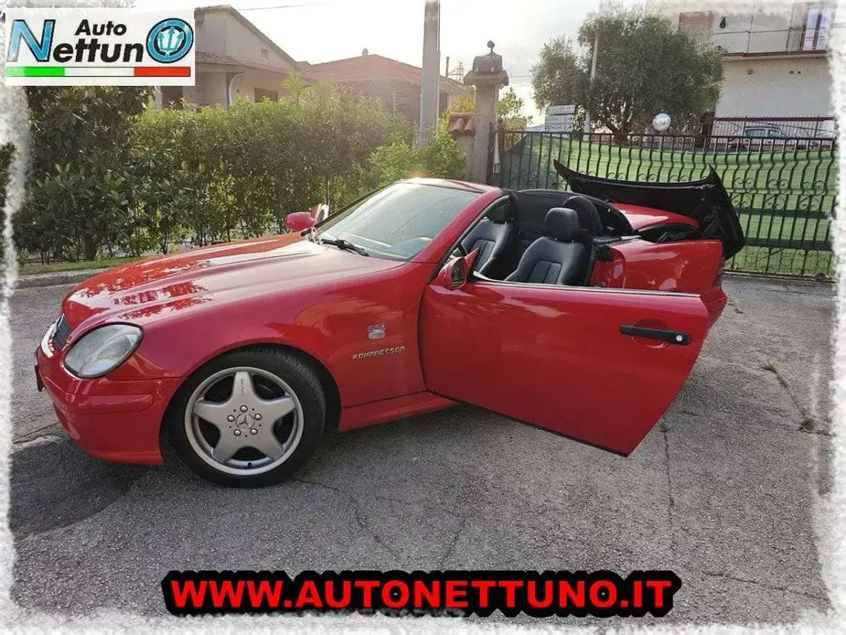 Usata Mercedes SLK200 AMG 192 CV (141 kW) 1998 Rosso Cabrio