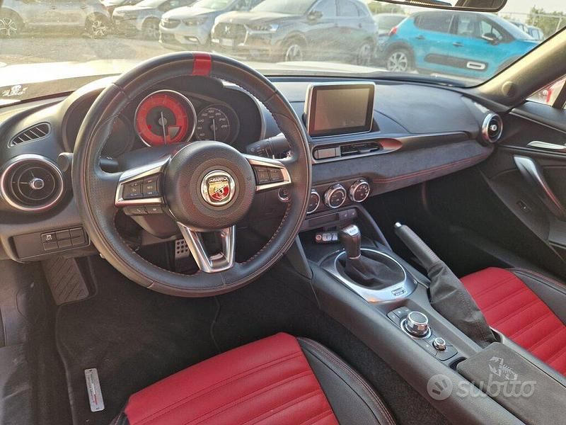 Usata Abarth 124 Spider 170 CV (125 kW) 2016 Bianco Cabrio