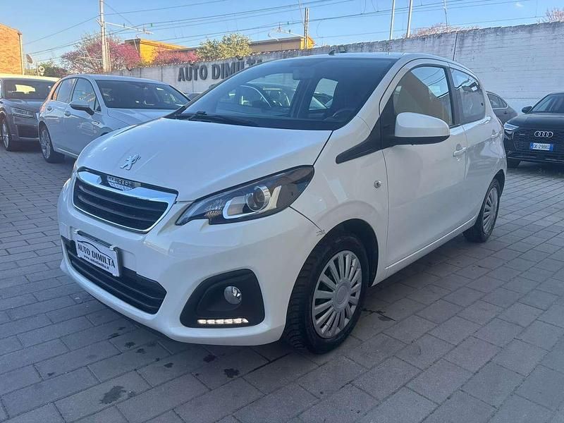 Usata Peugeot 108 69 CV (50 kW) 2017 Bianco Utilitaria