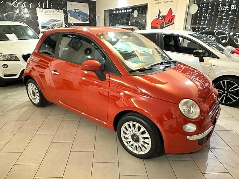 Usata Fiat 500 Pop 75 CV (55 kW) 2008 Arancione Berlina
