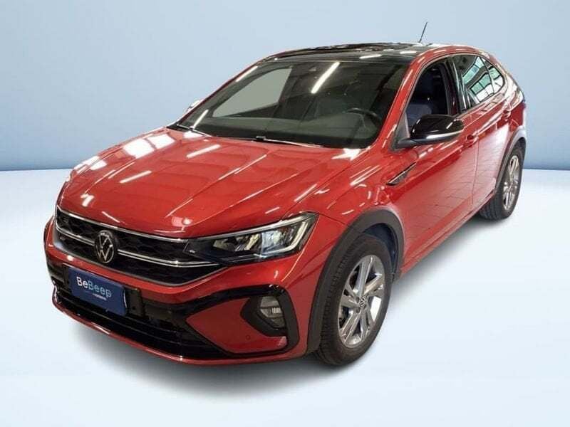 Rosso metallizzato Usata 2022 VW Taigo R-line SUV | 18.100 € (Buon prezzo) - Immagine 1/3