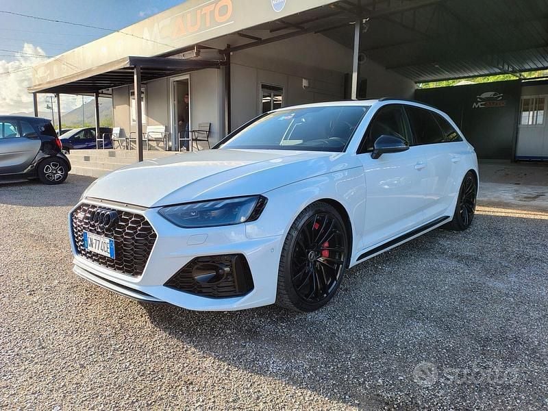 Bianco Usata 2022 Audi RS4 Ambiente Station wagon | 45.000 € - Immagine 1/4