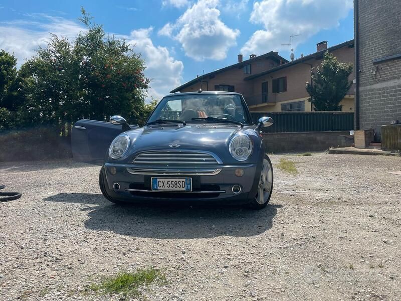 Blu Usata 2005 Mini Cooper Cabriolet Cabrio | 6999 € (Buon prezzo) - Immagine 1/4