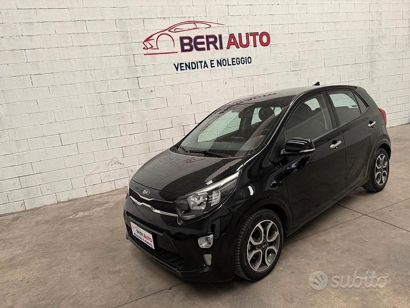 Usata Kia Picanto 65 CV (47 kW) 2018 Nero Utilitaria