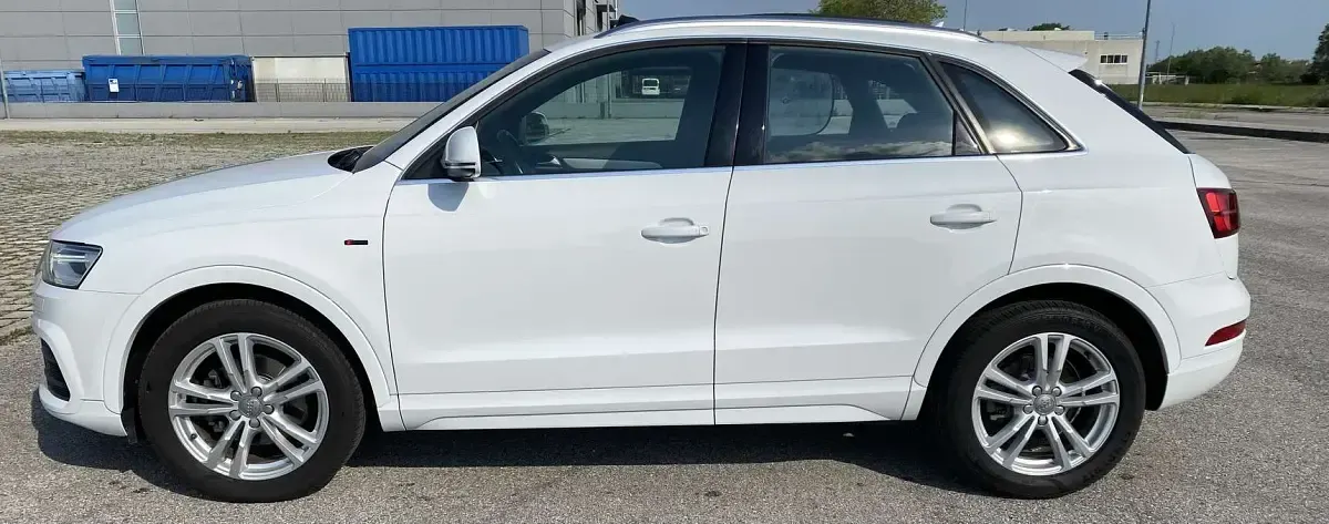 Usata Audi Q3 S-Line 150 CV (110 kW) 2016 Bianco SUV