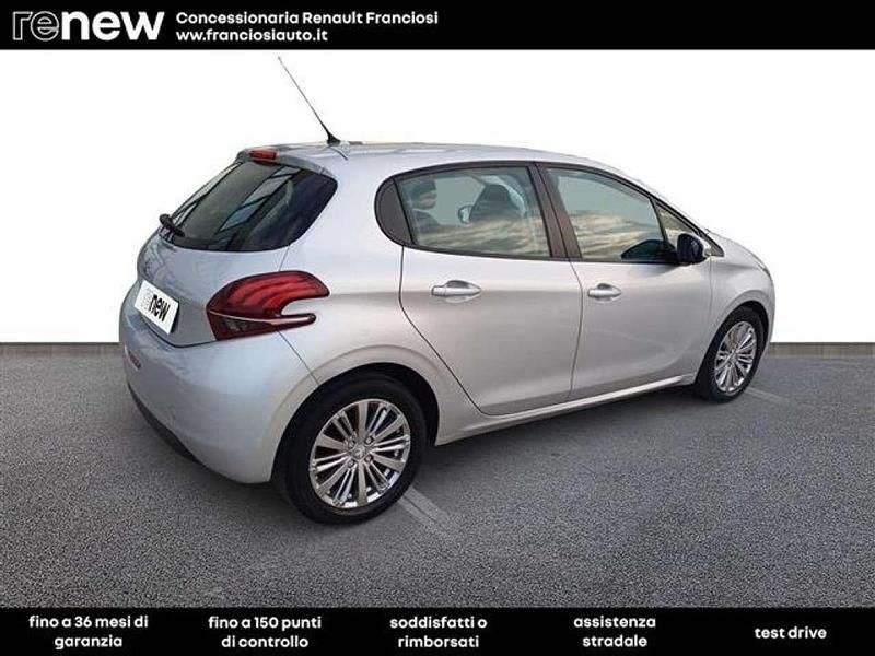 Usata Peugeot 208 Active 75 CV (55 kW) 2018 Grigio chiaro Utilitaria