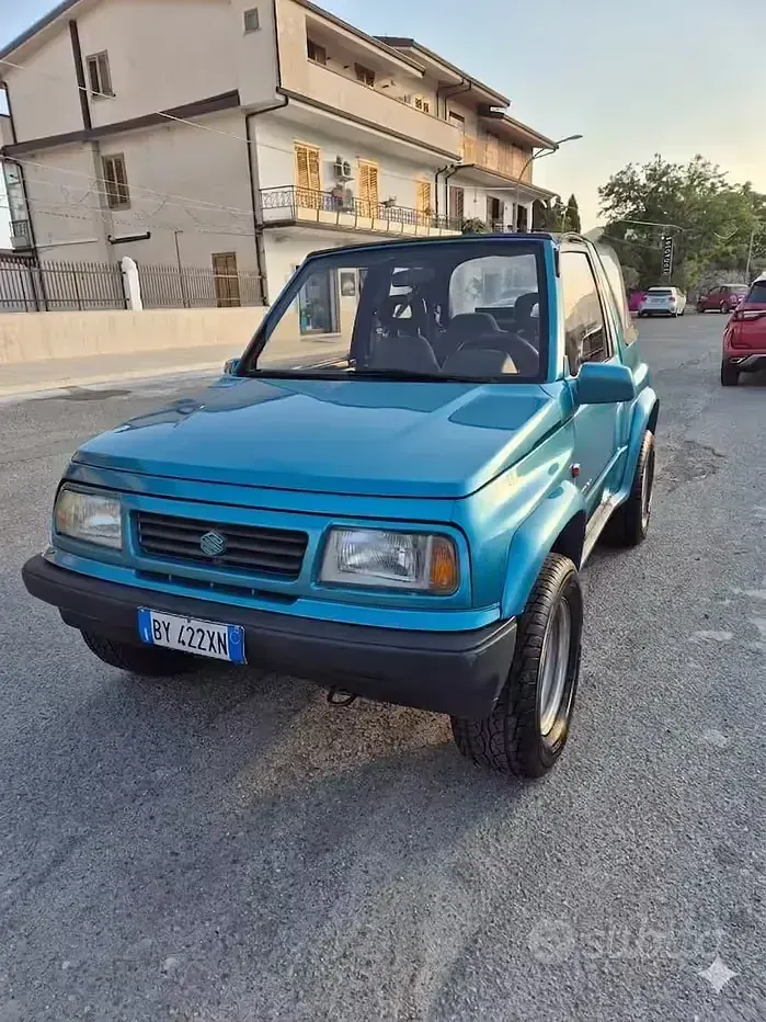 Usata Suzuki Vitara 1993 Bluazzurro