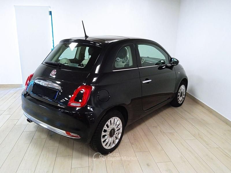 Gebraucht Fiat 500 Lounge 69 PS (50 kW) 2018 Schwarz Kleinwagen