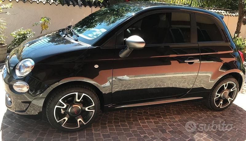 Usata Fiat 500S S 69 CV (50 kW) 2019 Nero Utilitaria