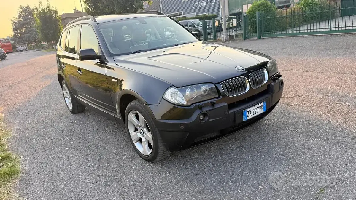 Usata BMW X3 218 CV (160 kW) 2005 Nero SUV