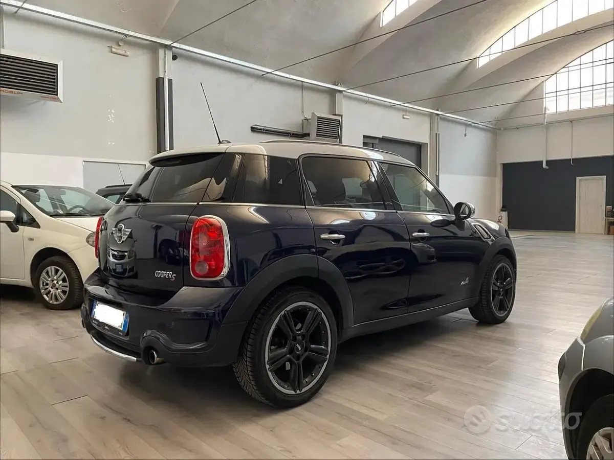 Usata Mini Cooper S Countryman 184 CV (135 kW) 2011 Blu SUV
