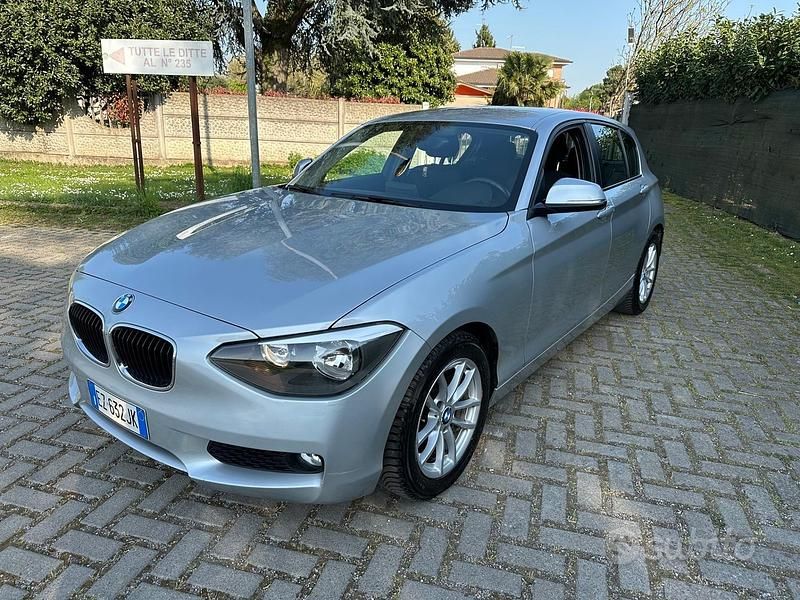 Usata BMW 116 Efficient Dynamics 115 CV (84 kW) 2015 Grigio Utilitaria
