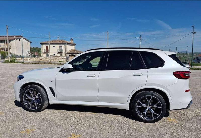 Usata BMW X5 M Sport 286 CV (210 kW) 2022 Bianco SUV