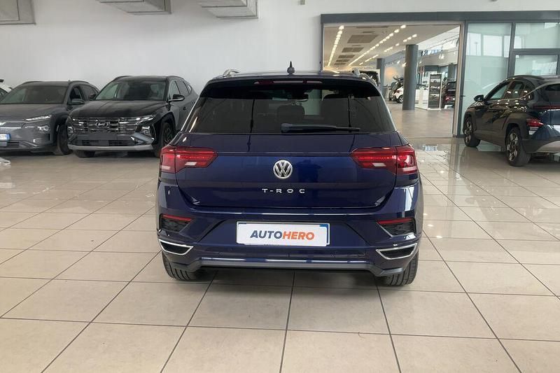 Usata VW T-Roc Advance 150 CV (110 kW) 2020 Blu SUV