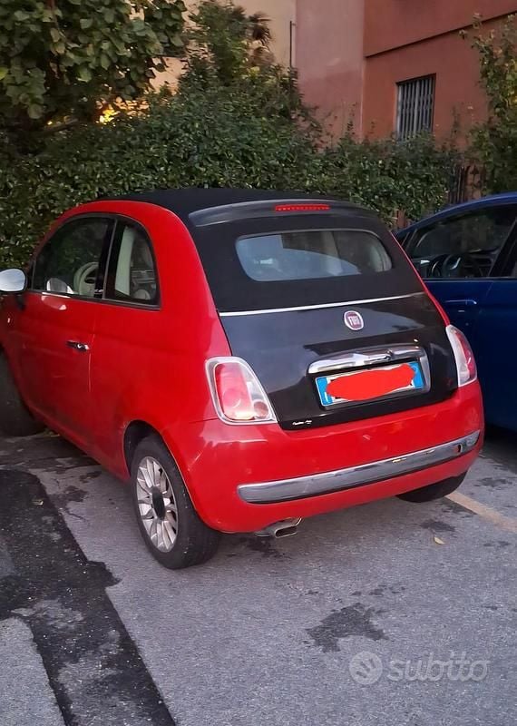 Usata Fiat 500 69 CV (50 kW) 2013 Cabrio